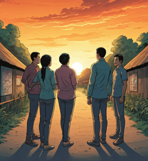 Komik digital program edukasi CSR perusahaan - contoh karya animasi edukatif